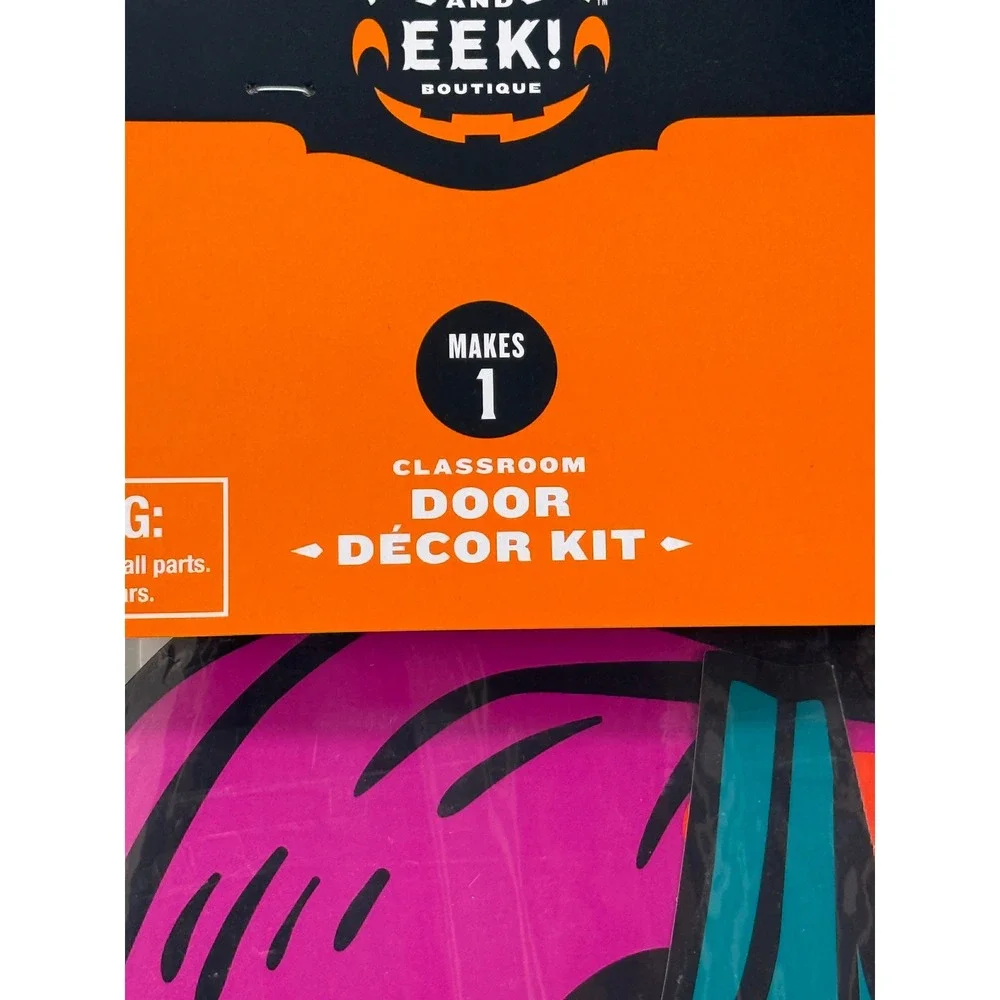 Hyde and EEK Halloween Classroom Door Decor Kit Pumpkin Patch